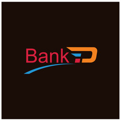 D letter logo concept