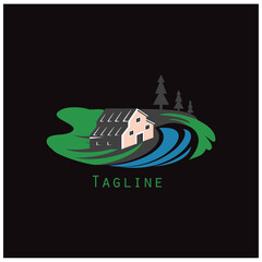 Agriculture and plantation logo