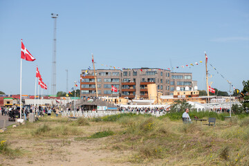 Obraz premium The royal Danish ship Dannebrog