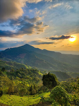 Landscape photography Buenavista Quind&iacute;o, C&oacute;rdoba Quind&iacute;o, Pijao Quind&iacute;o, Colombia