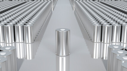 li-ion traction 4680 battery pack, High-capacity accumulator cell modules, tabless cell, mass...