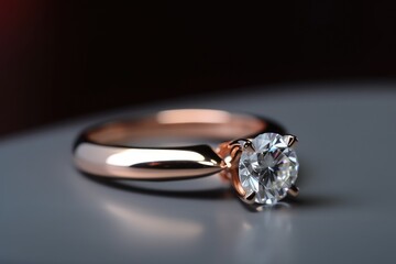 realistic and designer ring jewel photography with royal crystal generative ai