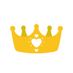 Princess Crown Queen Illustration Royal © Nareerat
