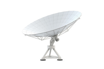 Satellite Dish on Transparent Background, PNG , Generative Ai