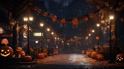 halloween pumpkin lantern