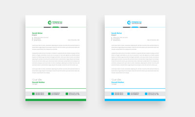 Print ready letterhead corporate letterhead, branding official letterhead agency letterhead.