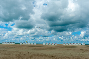 Beach houses on the Belgian coast © Danny Collewaert