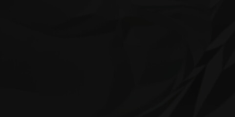 	
Dark crumple black paper wrinkled poster template ,blank glued creased paper texture background. black paper crumled backdrop background. used for cardboard and clarkboard.