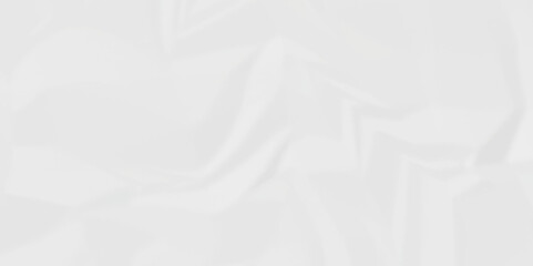 Obraz premium Crumpled paper texture and White crumpled paper texture crush paper so that it becomes creased and wrinkled. Old white crumpled paper sheet background texture. 