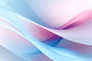 Fototapeta premium abstract blue and pink wave design with pastel colors