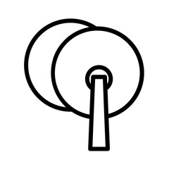 Cymbal Instrument Music Outline Icon