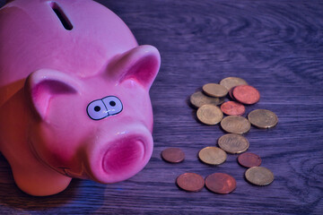 Sparschwein - Piggy Bank  - Money - Investment - Concept - Background - Save - Ecology - Invest -...