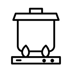 Boil Cooking Food Outline Icon