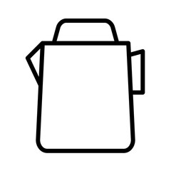 Boil Electric Hot Outline Icon