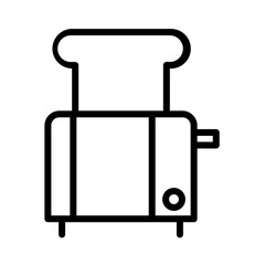 Bread Electronic Kitchenware Outline Icon