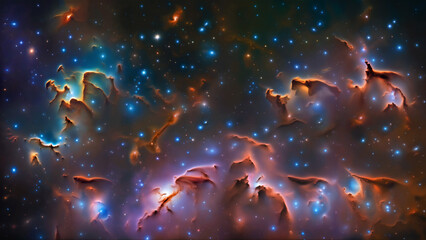 star nebula in the universe