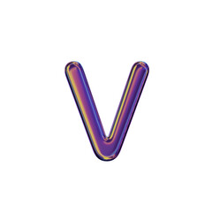 3D Letter V