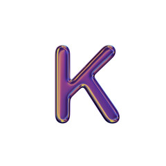 3D Letter K