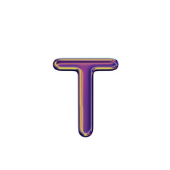 3D Letter T