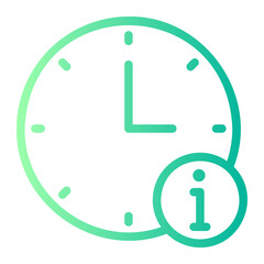 time gradient icon