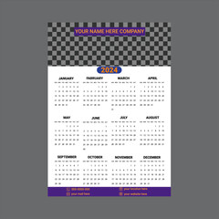 new year calendar design 2024