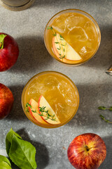 Fresh Sweet Apple Cider Cocktail