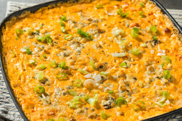 Homemade Warm Buffalo Chicken Dip