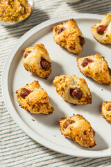 Homemade Pig in a Blanket Hot Dog