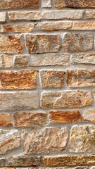 Pared de ladrillos de piedra