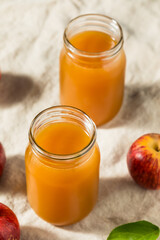 Cold Refreshing Apple Cider Juice