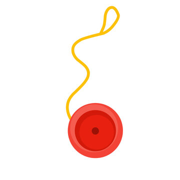 red yo-yo toy