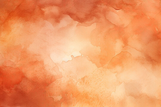 Soft terracotta watercolor texture