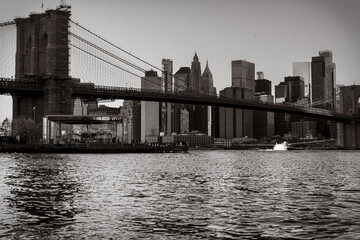 Abstractos de Nueva York. Decoración de New York. Paisajes modernos. Nueva York en blanco y negro. 