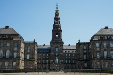 Obraz premium Schloss Amalienborg in Kopenhagen in Dänemark