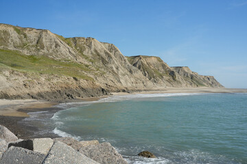 Küstenlinie von Jütland in Dänemark an der Nordsee-Küste