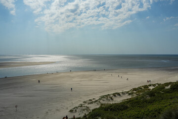 dänemark, nordsee, oksby, strand, küste, beach, meer, sand, ozean, himmel, wasser, landschaft, natur, sommer, cloud, anreisen, welle, küstenlinie, horizont, sonne, wüste, gestade, paradies, blau, türk © Mario Schmidt