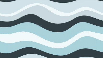 trendy wavy interior seamless wallpaper. illustration suitable for a wide range of uses, from home decor to digital marketing materials.