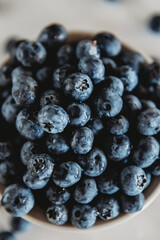 blueberries in a bowl