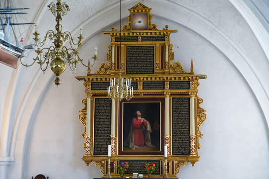 Kirche in Svendborg in D&auml;nemark