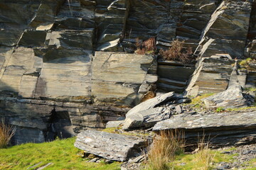 rock in the mountains