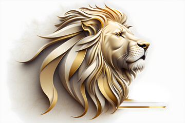 lion logo design	
