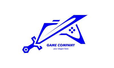 Gaming Logos, the combination of the merchant and the joystick depicts an exciting adventure in the game world
