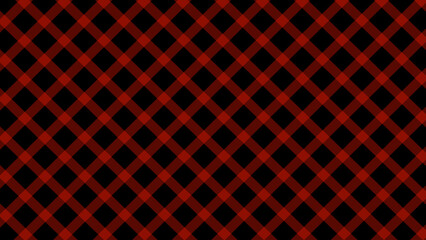Diagonal red checkered in the black background
