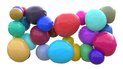 cloud of speech bubbles