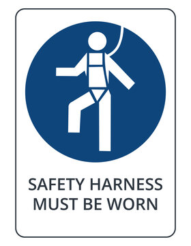 Safety Harness Symbol
