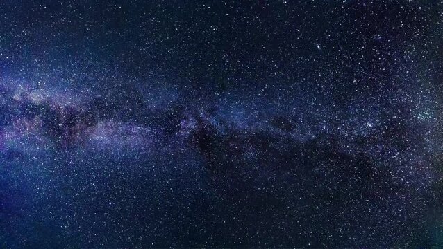 Starry Night loop Exploring the Cosmos in the Milky Way Galaxy , loop