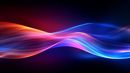 Fototapeta premium background neon colored luminous.