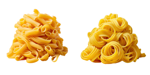 transparent background with paglia fieno pasta