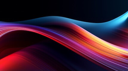 Fototapeta premium background neon colored luminous.