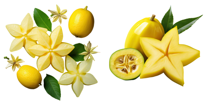Star Fruit is a potent natural remedy for lowering blood pressure and improving blood sugar levels transparent background